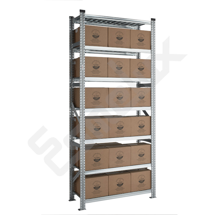 Estanter�a met�lica galvamil con cajas